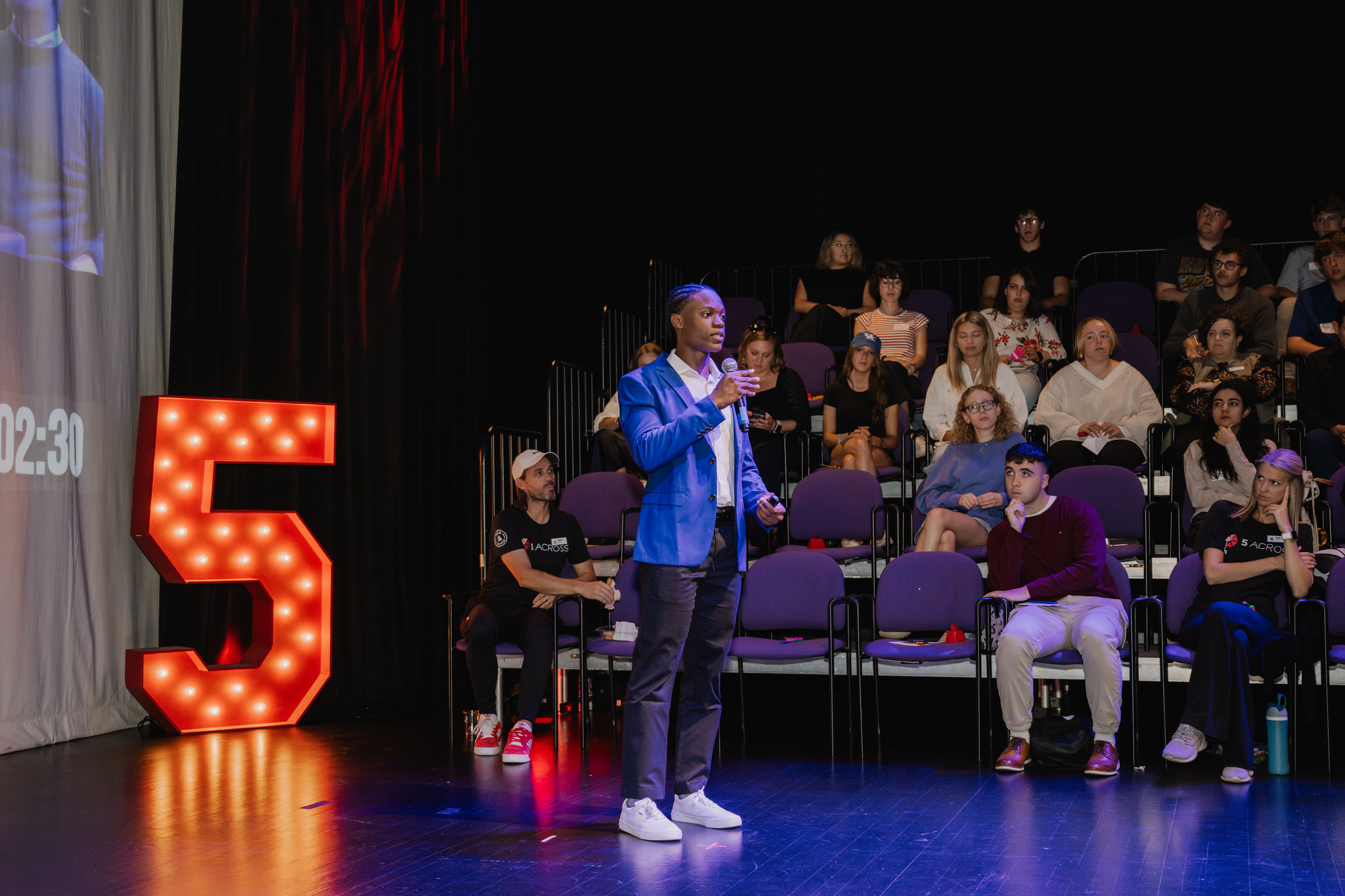 Berhane Wheeler Pitching an app he developed